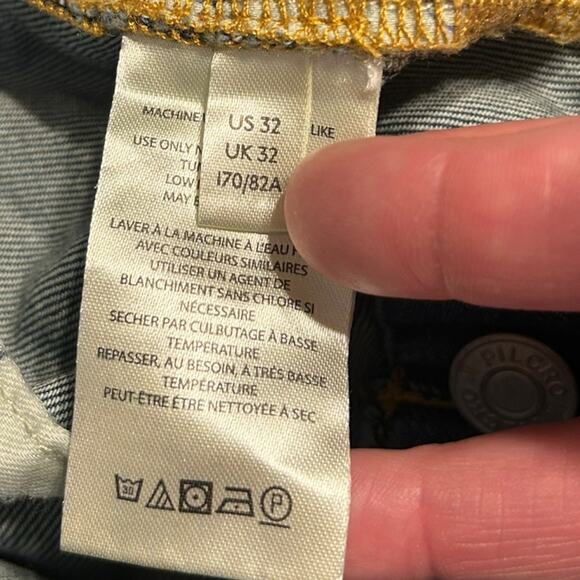 Anthropologie PAIGE Avedon Plaid Wide Leg Trousers Women's 14 Plaid Academia NEW - Picture 5 of 10